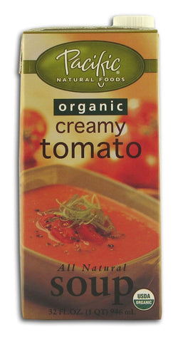 Pacific Foods Creamy Tomato Soup Organic - 32 ozs.