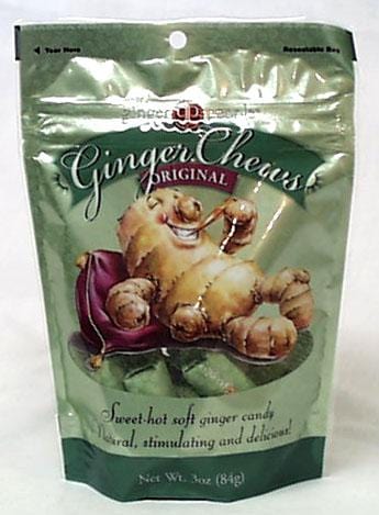 Ginger People Gin Gins Original Ginger Chewy Candy - 24 x 2 ozs.