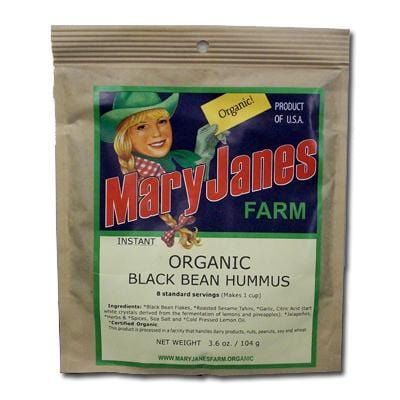 MaryJane's Farm Black Bean Hummus Instant Organic - 3.6 ozs.