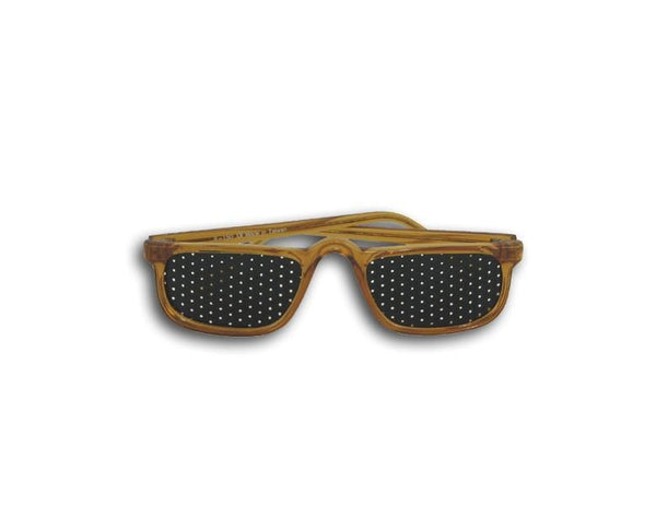 Natural Eyes Pinhole GlassesAdultAuburnReaders - 1 pair
