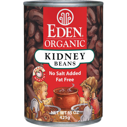 Eden Foods Kidney (dark red) Beans Organic - 12 x 15 ozs.