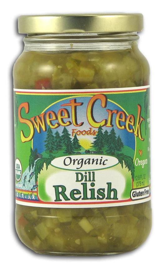 Sweet Creek Foods Dill Pickle Relish Organic - 12 x 12.6 ozs.