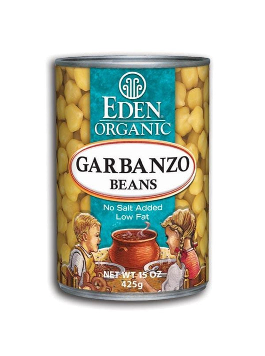 Eden Foods Garbanzo Beans (chick peas) Organic - 12 x 15 ozs.