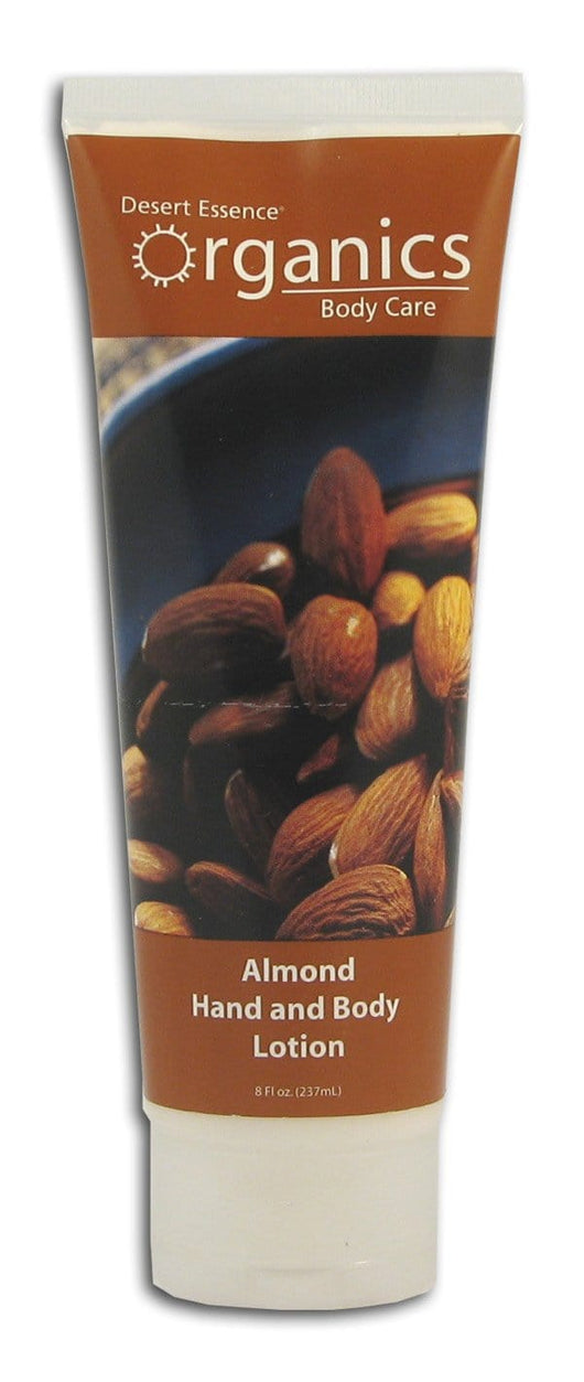 Desert Essence Almond Hand & Body Lotion Organic - 8 ozs.