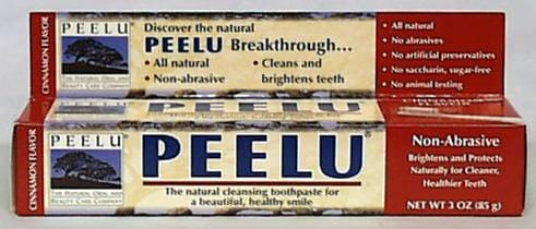 Peelu Toothpaste Cinnamon Fluoride Free - 3 ozs.
