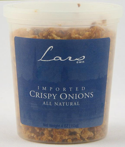 Lars' Own Crispy Onions All Natural - 4 ozs.