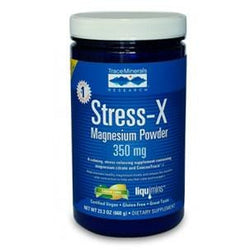 Trace Minerals Stress-X Magnesium Powder - 23.3 ozs.