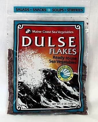 Maine Coast Dulse - Flakes Organic - 4 ozs.
