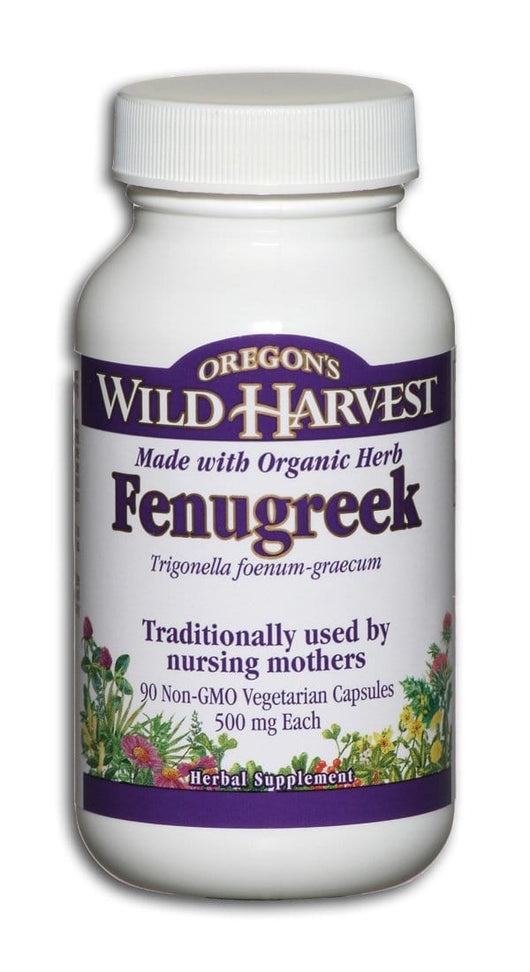 Oregon's Wild Harvest Fenugreek Organic - 90 veg caps