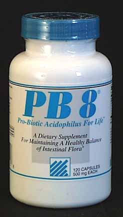 Nutrition Now PB 8 Acidophilus - 120 caps