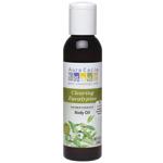 Aura Cacia Eucalyptus Harvest Aromatherapy Body Oil 4oz. bottle