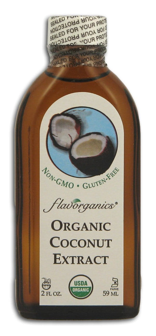 Flavorganics Extract Pure Coconut Organic - 12 x 2 ozs.