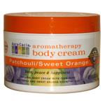 Aura Cacia Patchouli/Sweet Orange Aromatherapy Body Cream 8 oz. jar