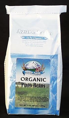 Azure Farm Pinto Beans Organic - 5 lbs.
