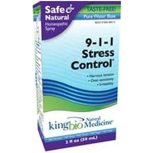 King Bio 911 - Stress Control - 2 ozs.