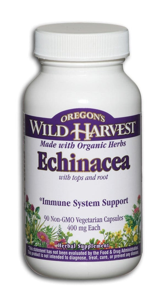 Oregon's Wild Harvest Echinacea Organic - 90 veg caps