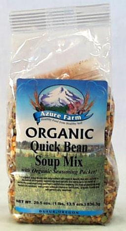 Azure Farm Quick Bean Soup Mix Organic - 29.5 ozs.