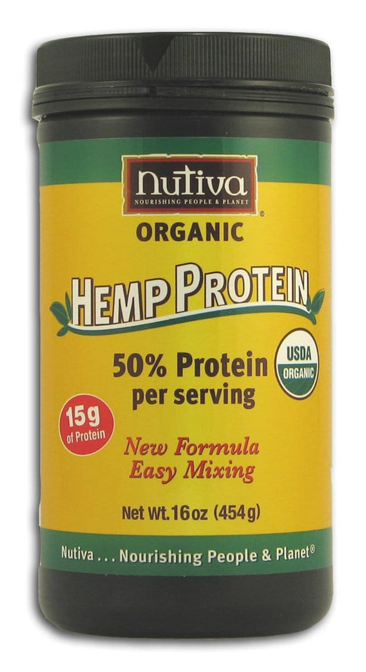 Nutiva Hemp Protein 15g Organic - 6 x 16 ozs.