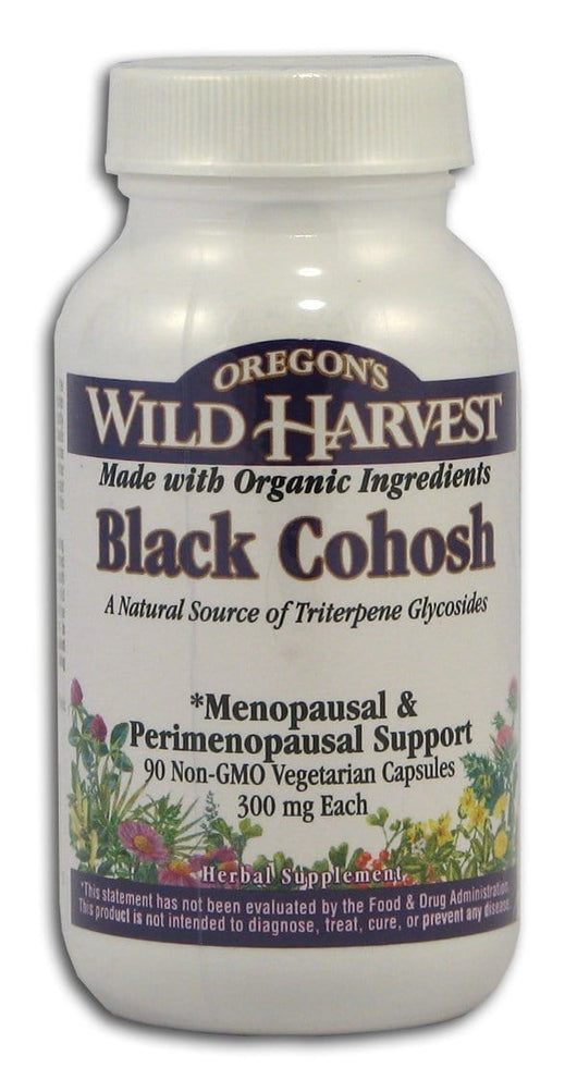 Oregon's Wild Harvest Black Cohosh Root - 90 veg caps