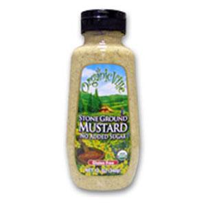 OrganicVille Stone Ground Mustard - Organic - 12 ozs.