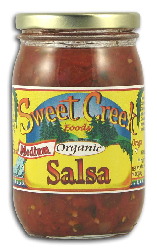 Sweet Creek Foods Salsa Medium Organic - 12 x 16 ozs.