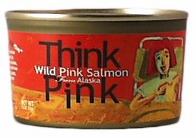 Pure Alaska Think Pink Wild Pink Salmon - 12 x 7.5 ozs.