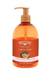 Nature's Gate Grapefruit & Wild Ginger Liquid Soap Organic - 12 ozs.