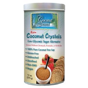Coconut Secret Coconut Crystals Raw Organic - 12 x 12 ozs.