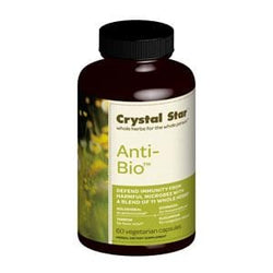 Crystal Star Anti-Bio - 60 Veg Caps