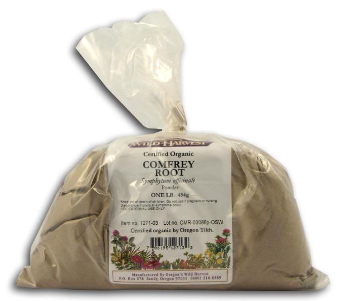 Buy Oregon's Wild Harvest Comfrey Root Powder Organic - 1 lb. | Health ...