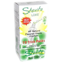 Stevita Lime Stevia Drink Mix Sticks 10 Sticks - 1 box