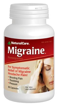 Natural Care Migraine Relief - 60 caps