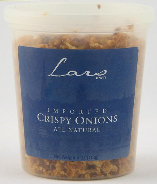 Lars' Own Crispy Onions All Natural - 12 x 4 ozs.