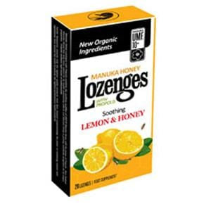 Comvita Propolis Lozenges, Lemon & Honey - 12 x 20 ct.