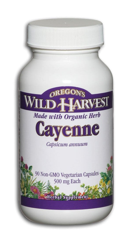 Oregon's Wild Harvest Cayenne Organic - 90 veg caps