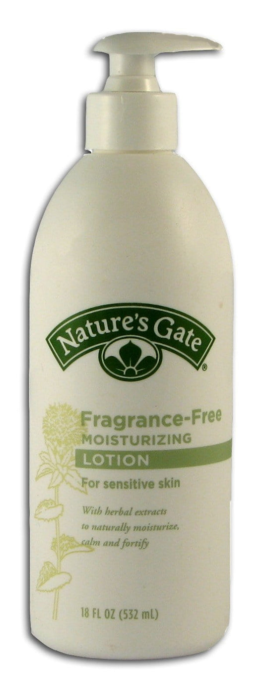Nature's Gate Fragrance-Free Moisturizing Lotion for Sensitive Skin - 18 ozs.