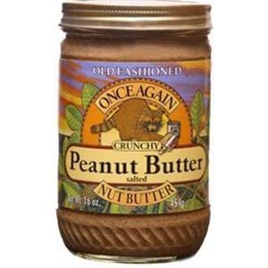 Once Again Nut Butter Inc. Peanut Butter Old Fashioned Crunchy Salted - 12 x 16 ozs.