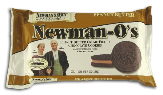 Newman's Own Newman-O's Peanut Butter Cream Filled Cookie - 6 x 13 ozs.