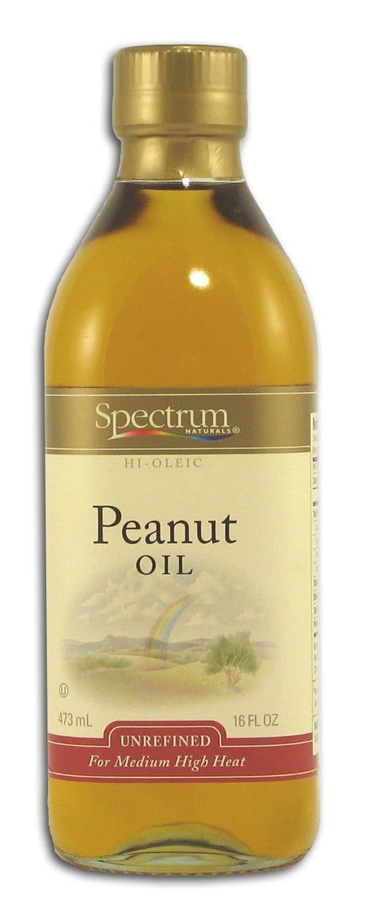 Spectrum Peanut Oil Unrefined - 16 ozs.