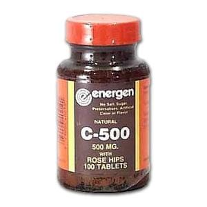 Energen C-500 with Rosehips - 100 tablets