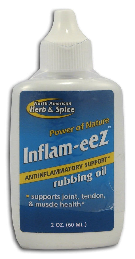 North American Herb & Spice Inflam-eez Rubbing Oil - 2 ozs.