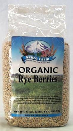 Azure Farm Rye Berries Organic - 33 ozs.