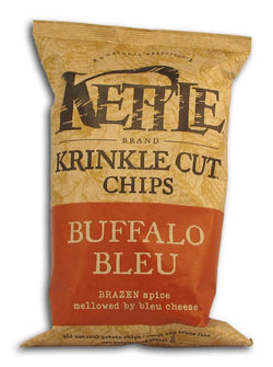 Kettle Foods Potato Chips Buffalo Bleu Krinkle - 12 x 9 ozs.