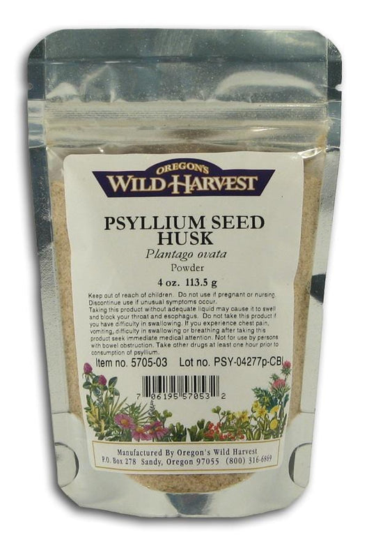 Oregon's Wild Harvest Psyllium Seed Husk Powder - 4 ozs.