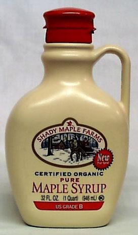 Shady Maple Farm Maple Syrup Grade B Pure - 6 x 32 ozs.