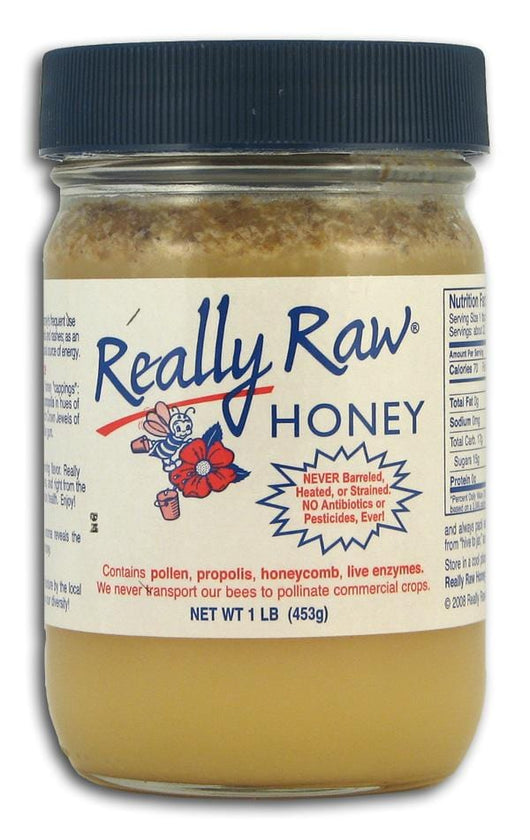 Really Raw Honey Really Raw Honey (Glass) - 1 lb.