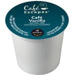 Green Mountain Gourmet Single Cup Coffee Cafe Vanilla Cafe Escapes 12 K-cups