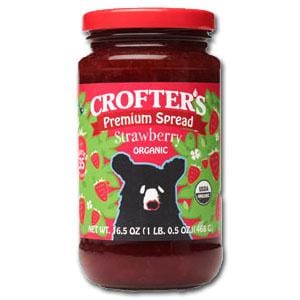 Crofter's Strawberry Premium Spread Organic - 12 x 16.5 ozs.