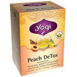 Yogi Tea Herbal Teas Peach DeTox 16 ct