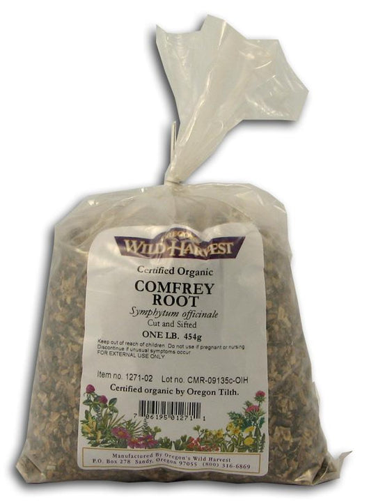 Oregon's Wild Harvest Comfrey Root Cut & Sifted (for external use only) Organic - 1 lb.